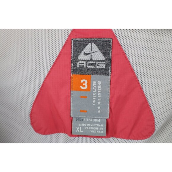 Vintage Nike ACG Womens Large Travis Scott Mini Swoosh Waterproof Rain Jacket - Picture 13 of 16